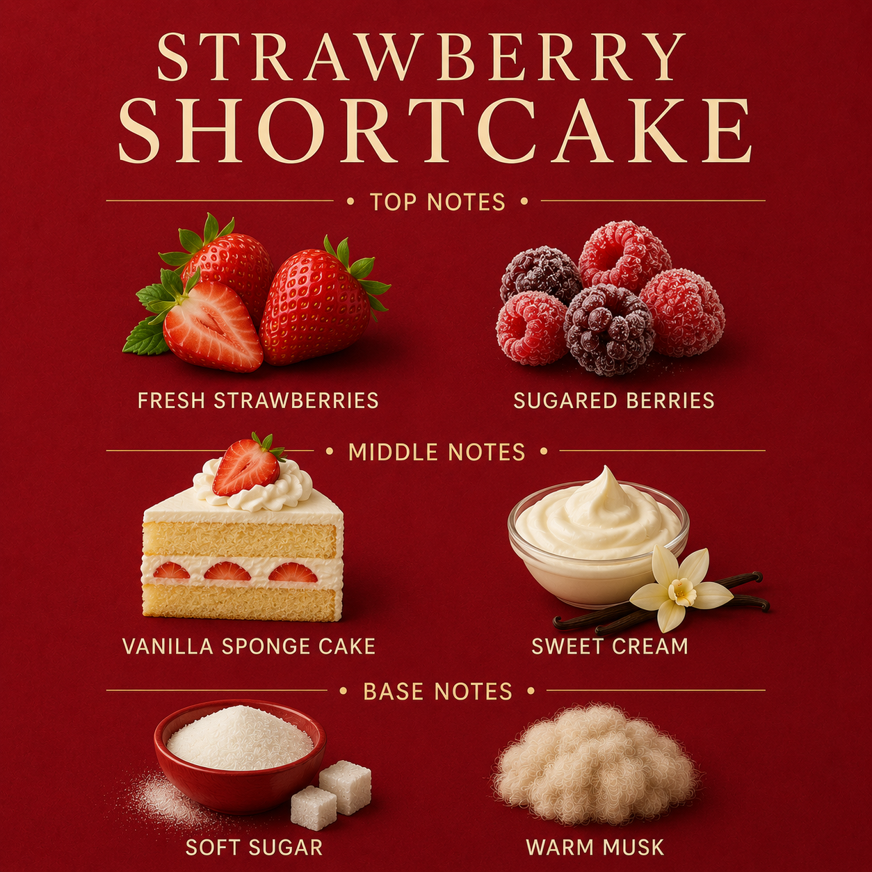 Strawberry Shortcake Signature Candle