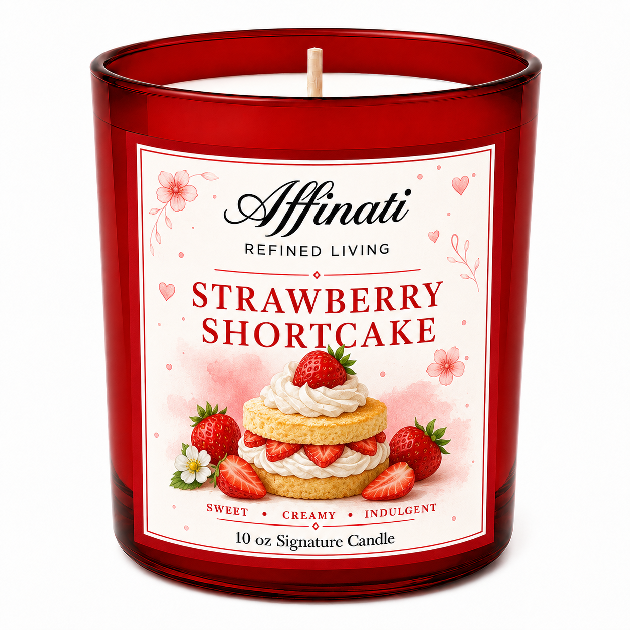 Strawberry Shortcake Signature Candle