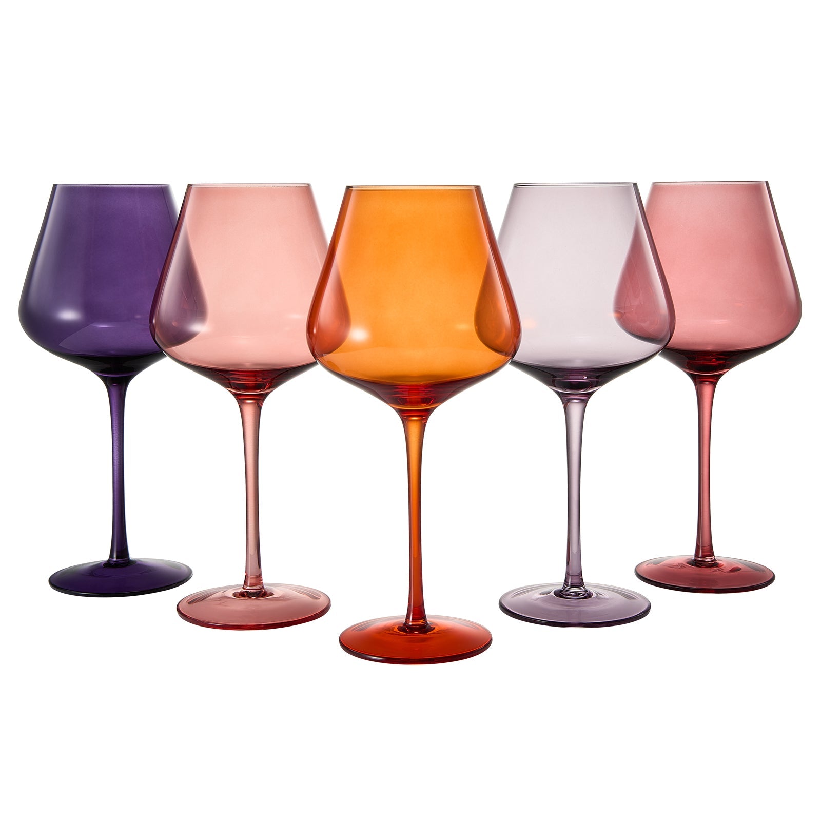 Love Stemmed Wine Glassware, Set of 6