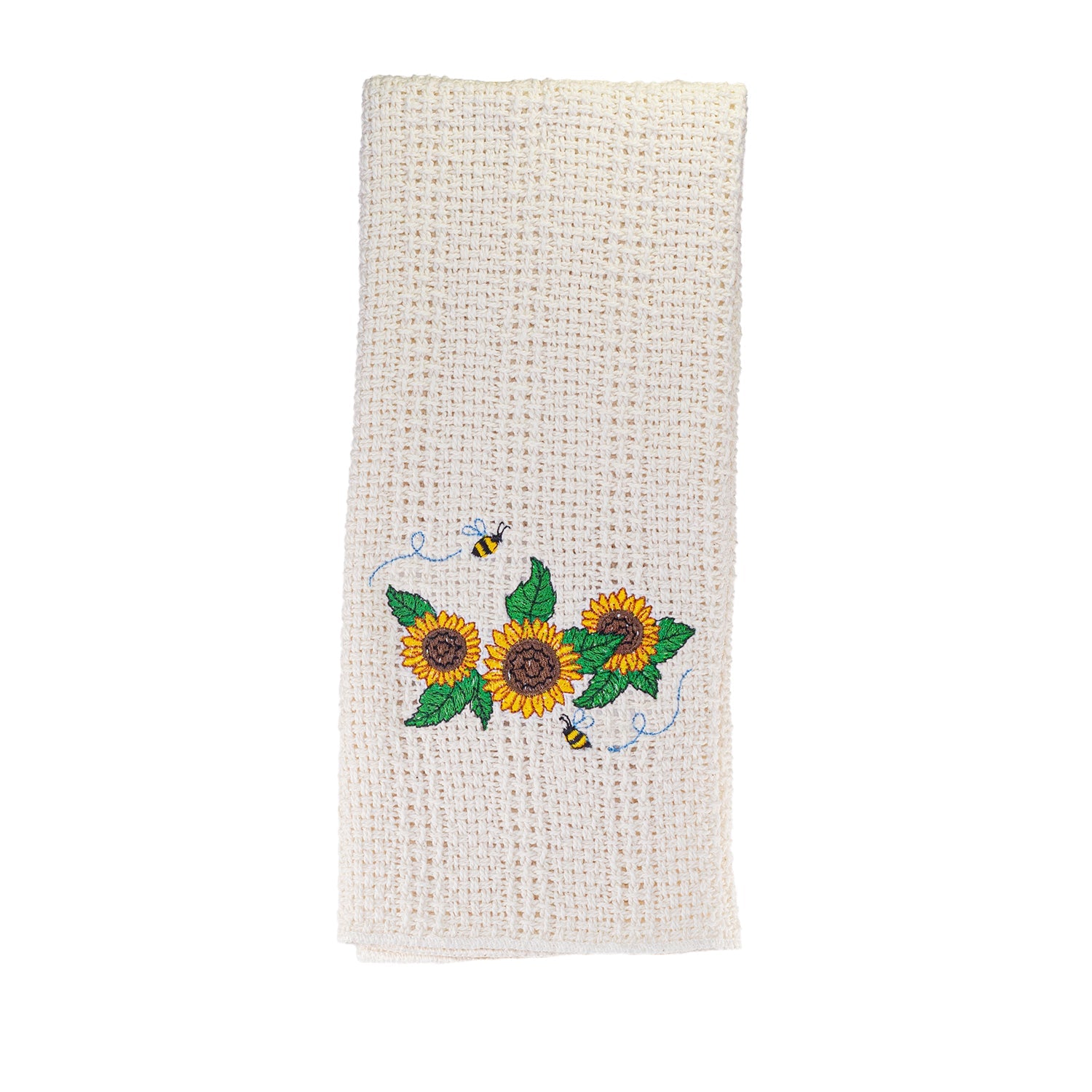 100% Cotton Novelty Embroidered Kitchen Towels  24" x 15"