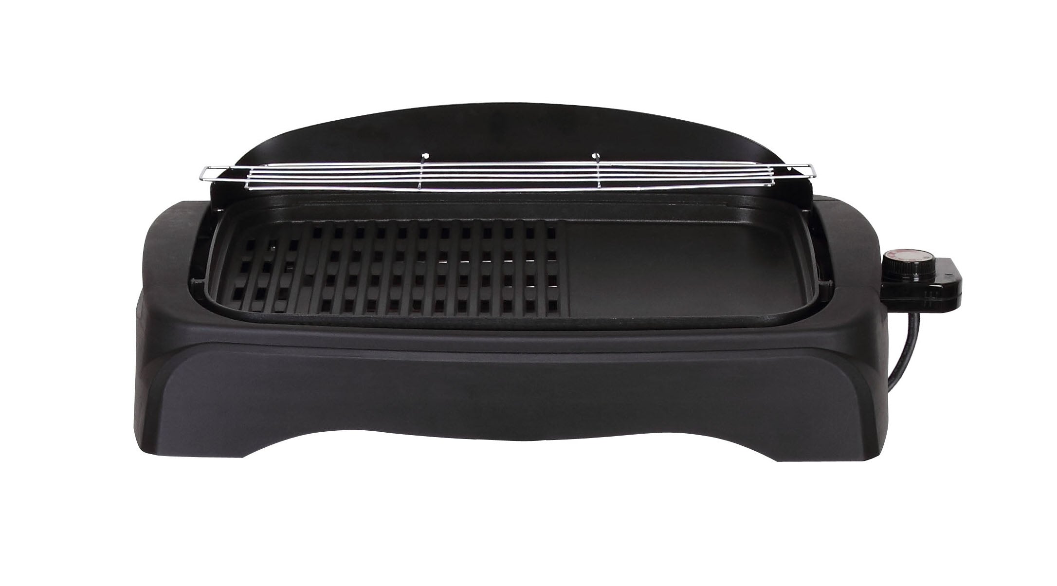 NonStick Electric Grill Ribbed and Solid Surface