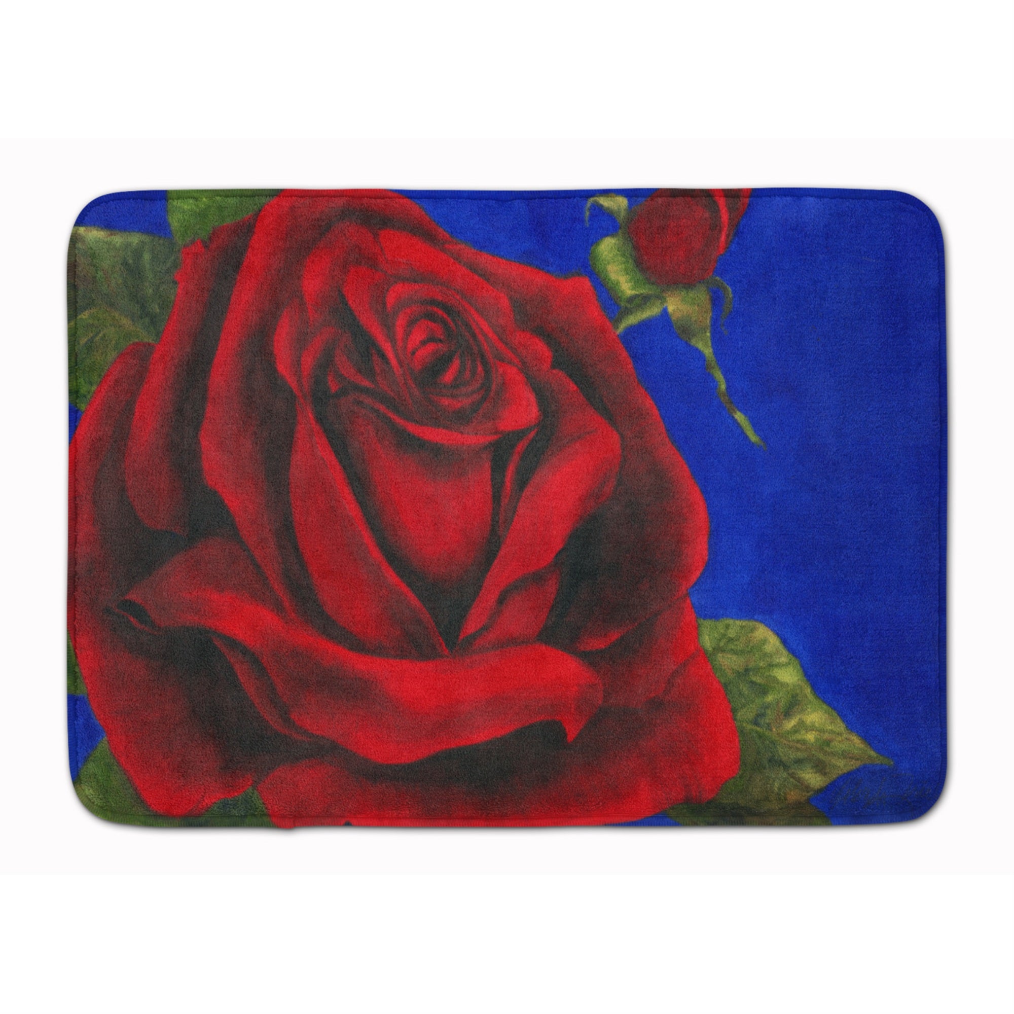 'Caroline'S Treasures Rose By Malenda Trick Floor Mat, 19'''' X 27'''', Multicolor''