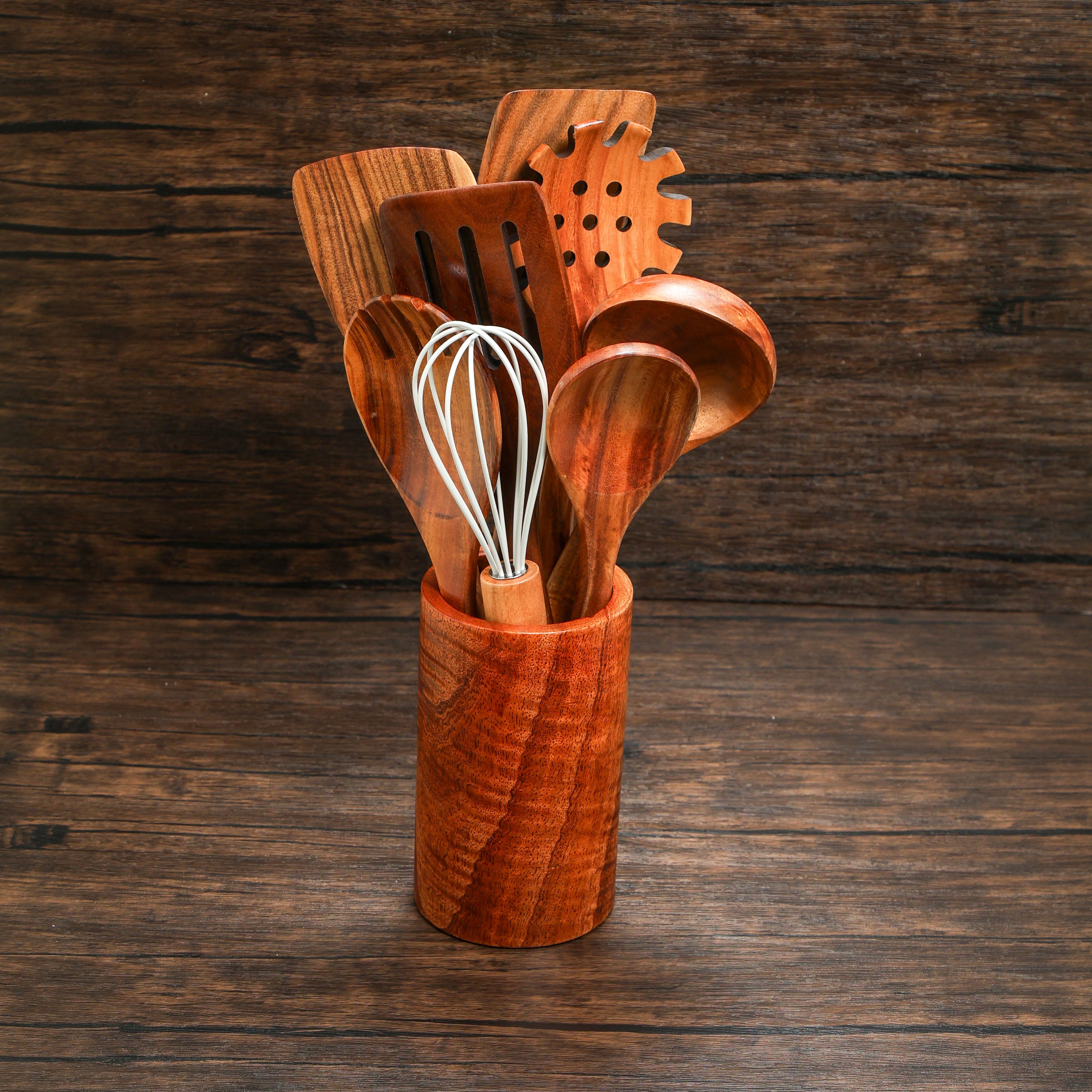 Acacia Wooden Spoon Set