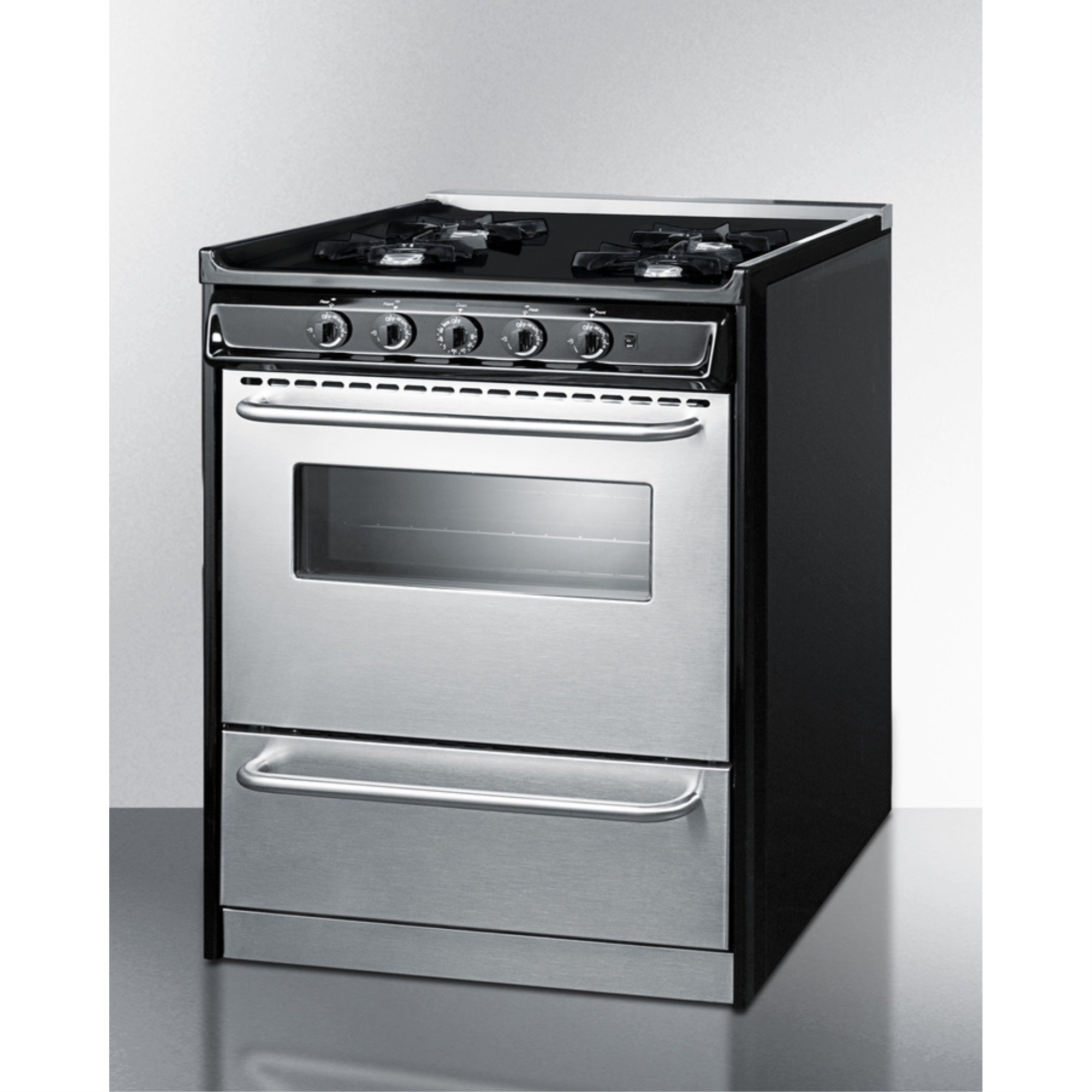 30'' Wide Gas Range, Open Burners