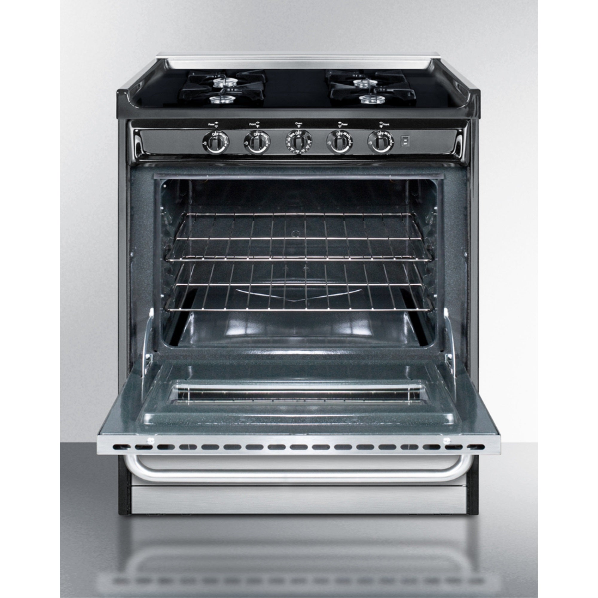 30'' Wide Gas Range, Open Burners