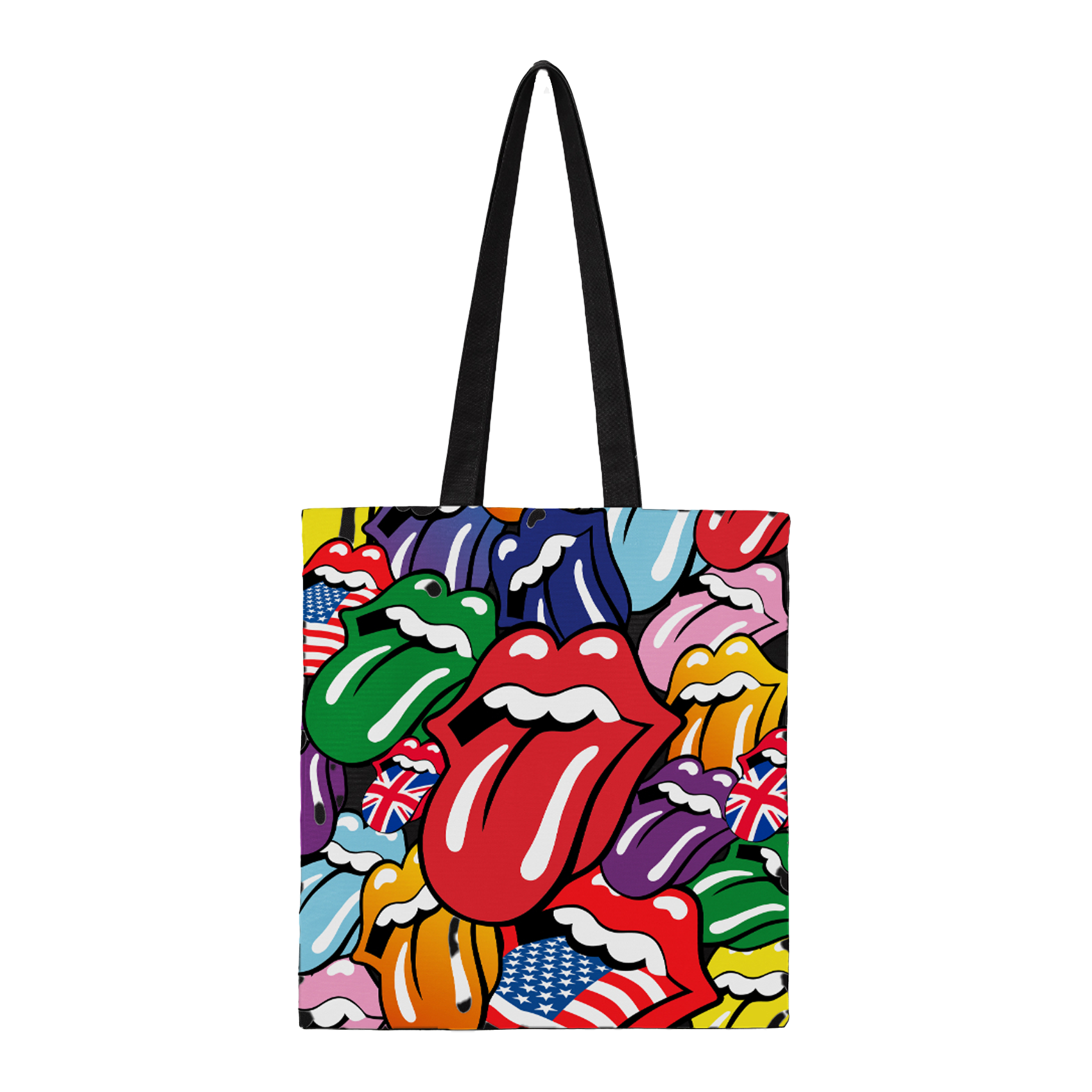 Rocksax The Rolling Stones Tote Bag - Tongues