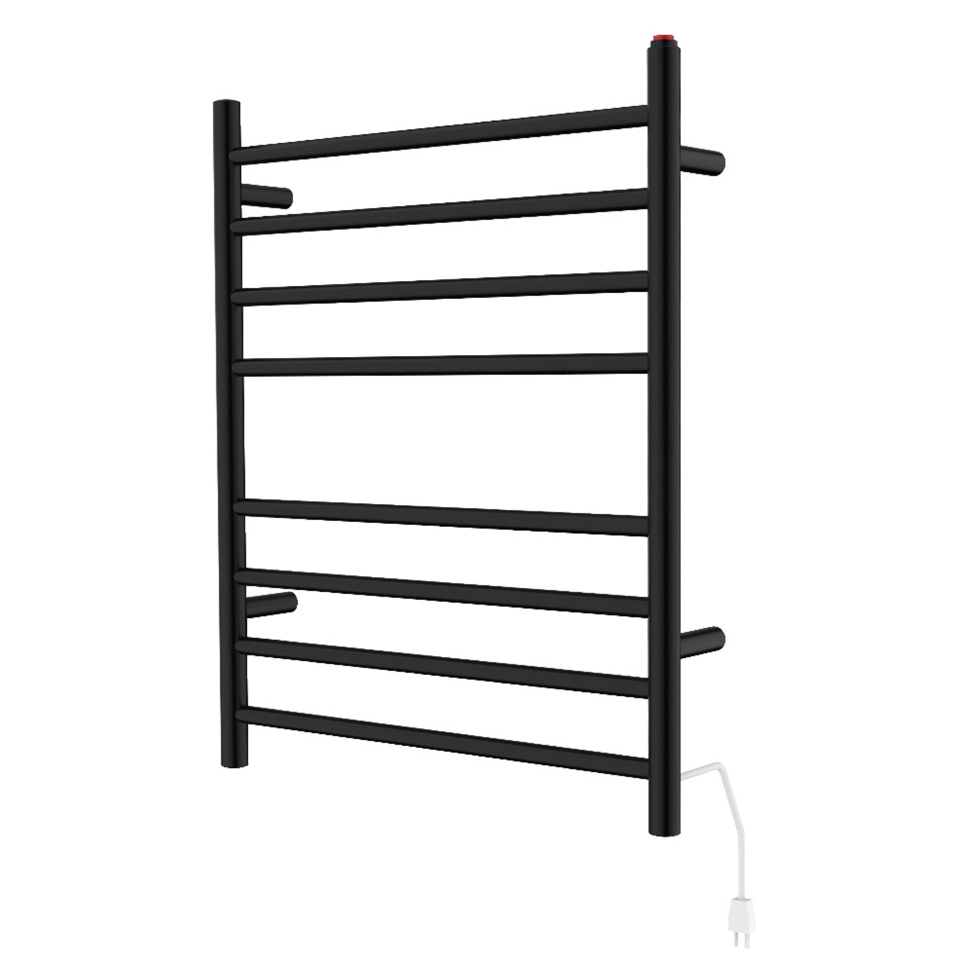 Kingston Brass Tww3624Mb Templeton Wall Mount Hardwired Or Plug-In Towel Warmer, Matte Black