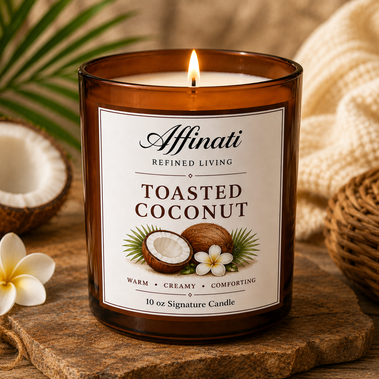 Toasted Coconut Signature Candle