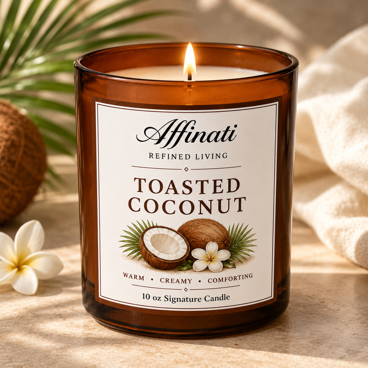 Toasted Coconut Signature Candle