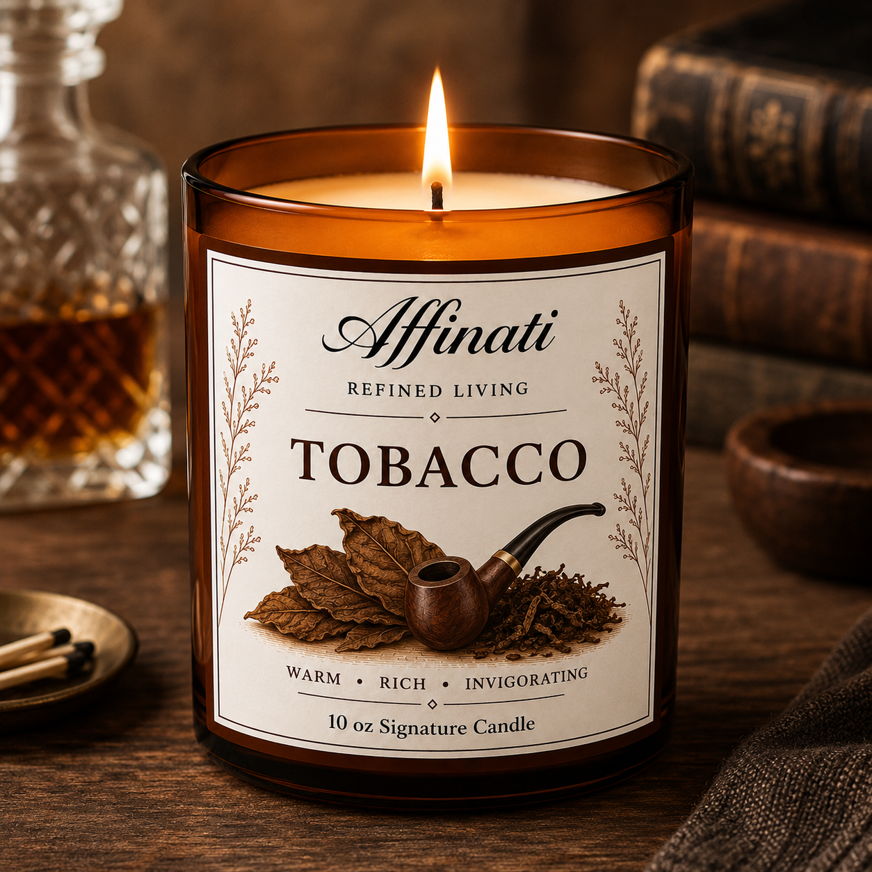 Tobacco Signature Candle