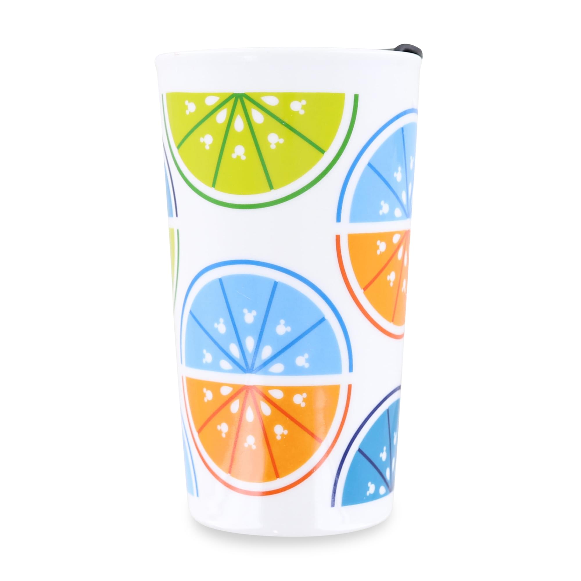 Disney 10oz Ceramic Travel Mug | Mickey Fruit Slices