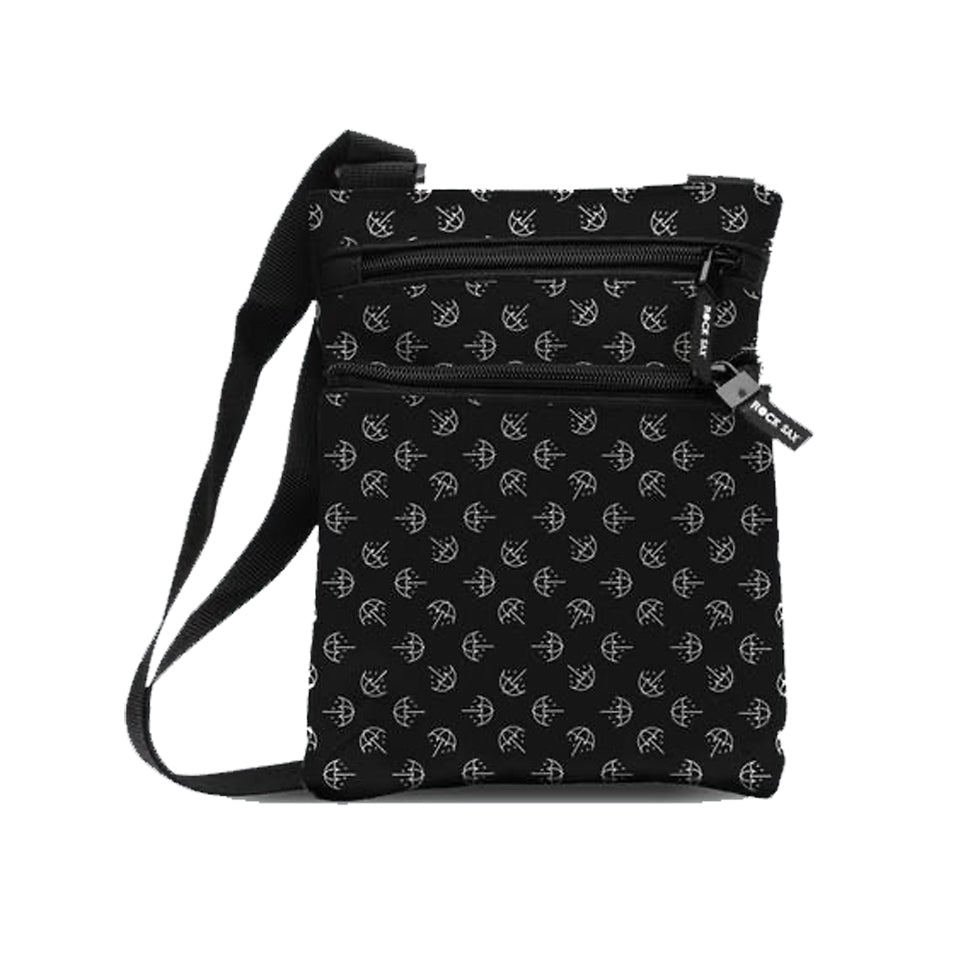 Rocksax Bring Me The Horizon (BMTH) Body Bag - Umbrella Black & White