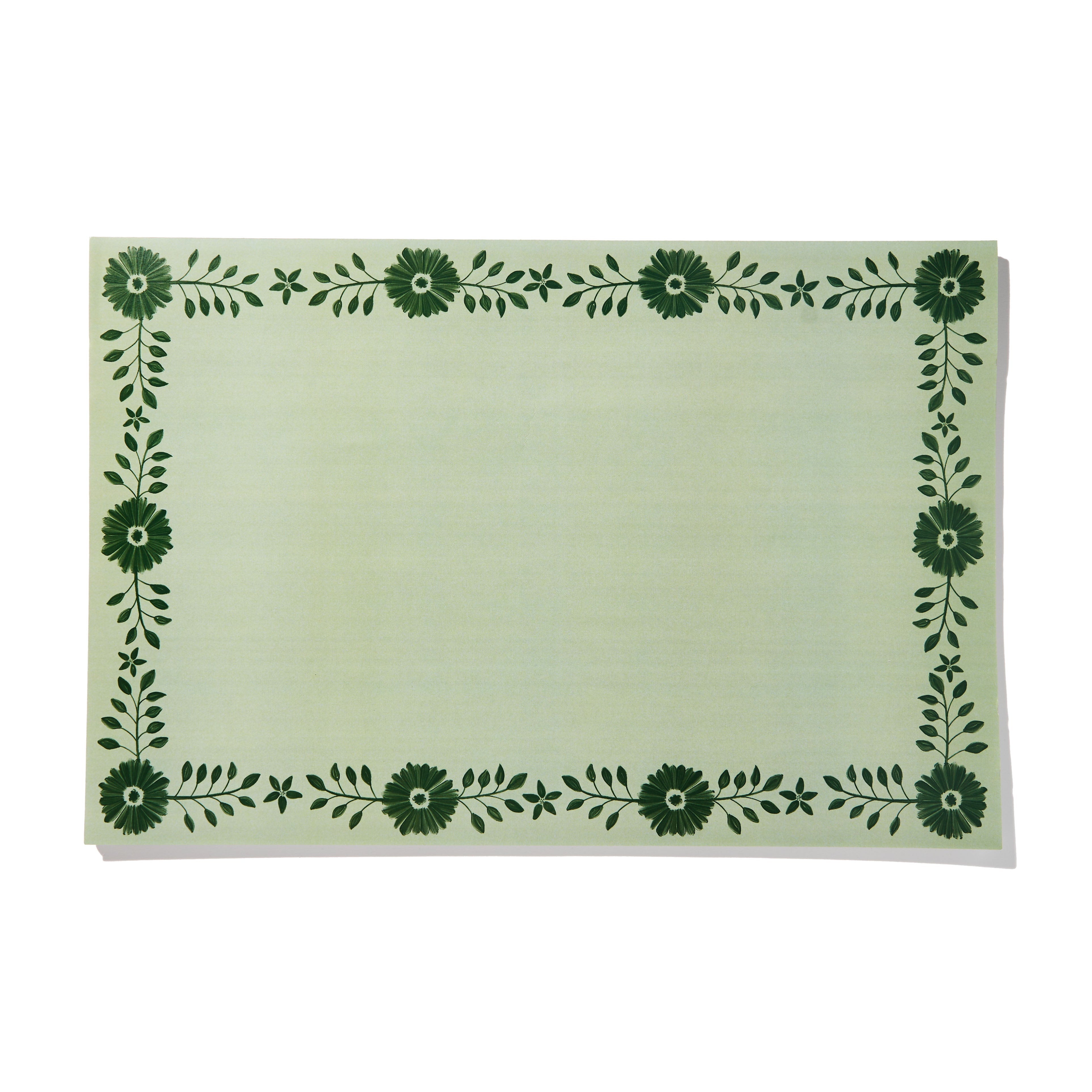 Josephine Daisy Paper Placemat Pad