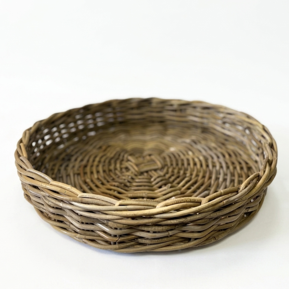 Charleston Rattan Round Tray