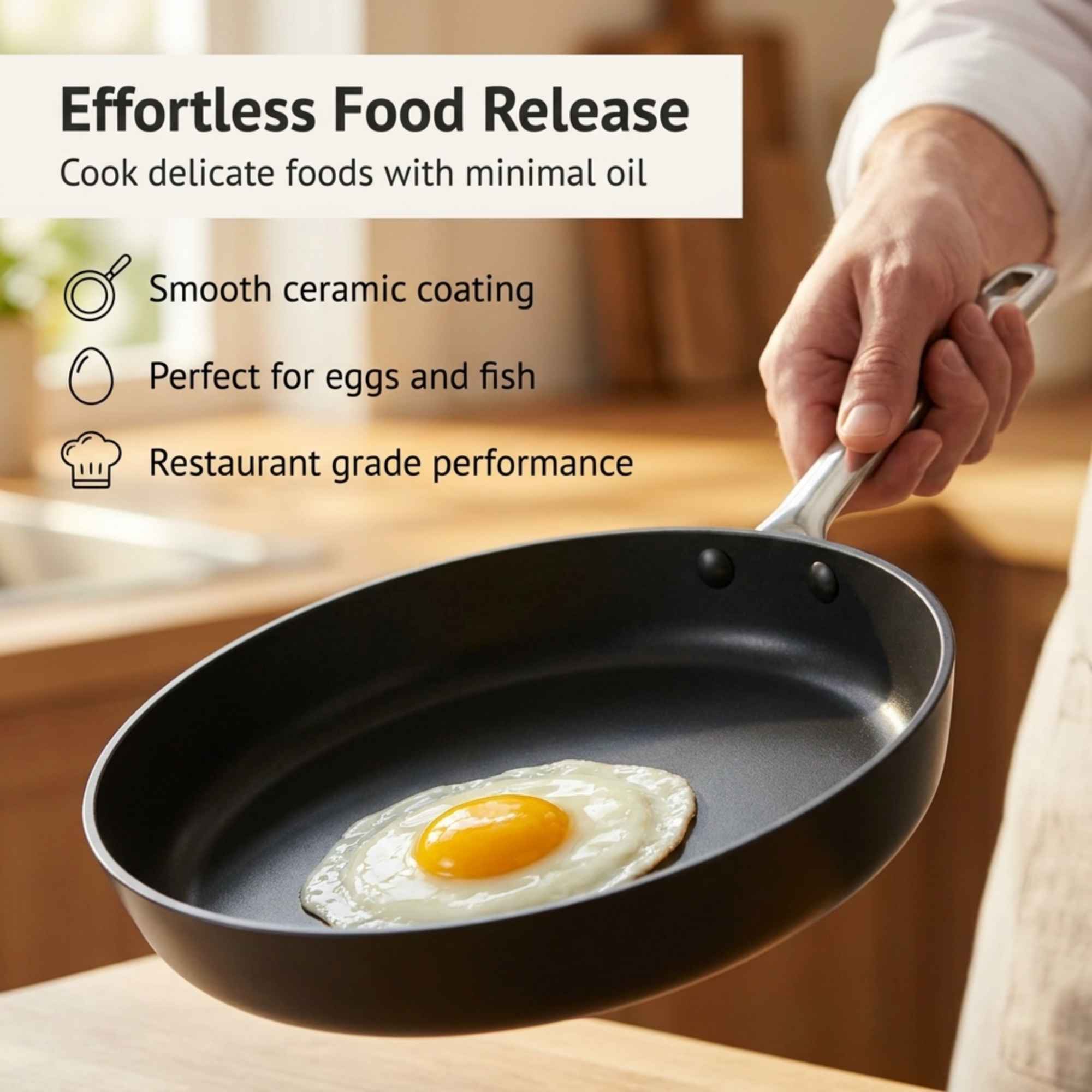 Ceramic Nonstick Frying Pan