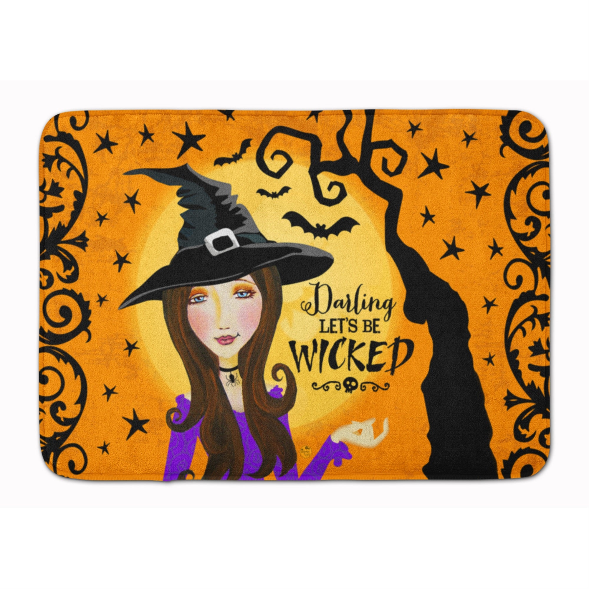'Caroline'S Treasures Halloween Wicked Witch Floor Mat, 19'''' X 27'''', Multicolor''