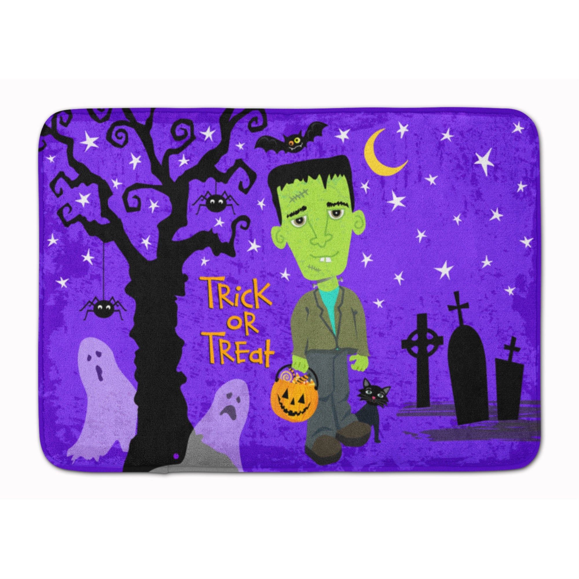 'Caroline'S Treasures Halloween Frankie Frankenstein Floor Mat, 19'''' X 27'''', Multicolor''