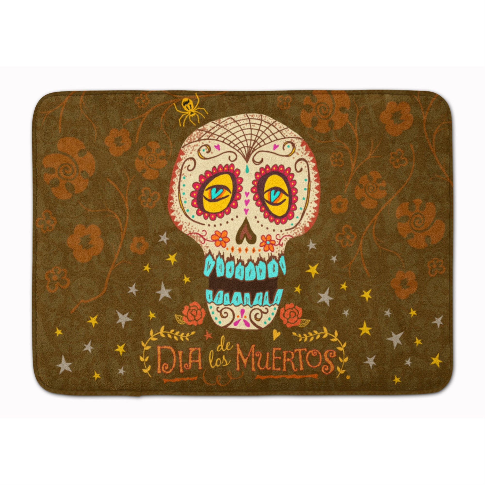 'Caroline'S Treasures Day Of The Dead Machine Washable Memory Foam Mat, Multicolor''