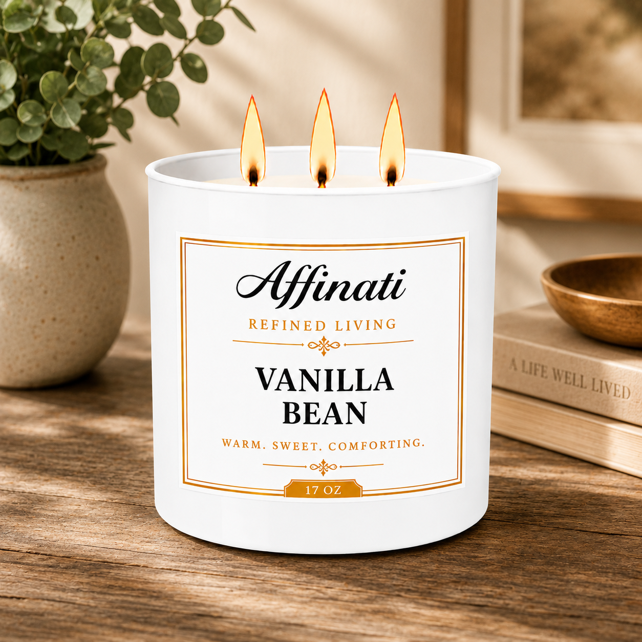 Vanilla Bean 3-Wick Candle
