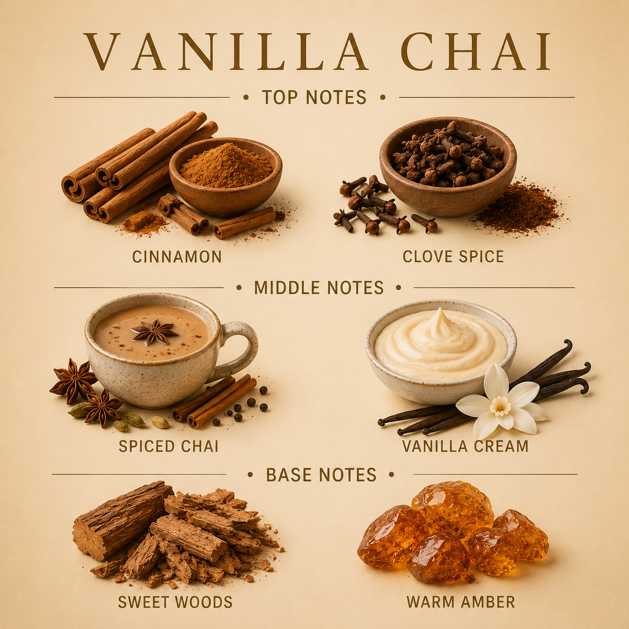 Vanilla Chai 3-Wick Candle