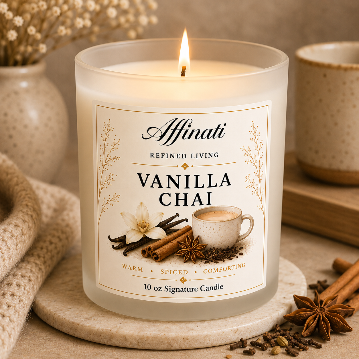 Vanilla Chai Signature Candle
