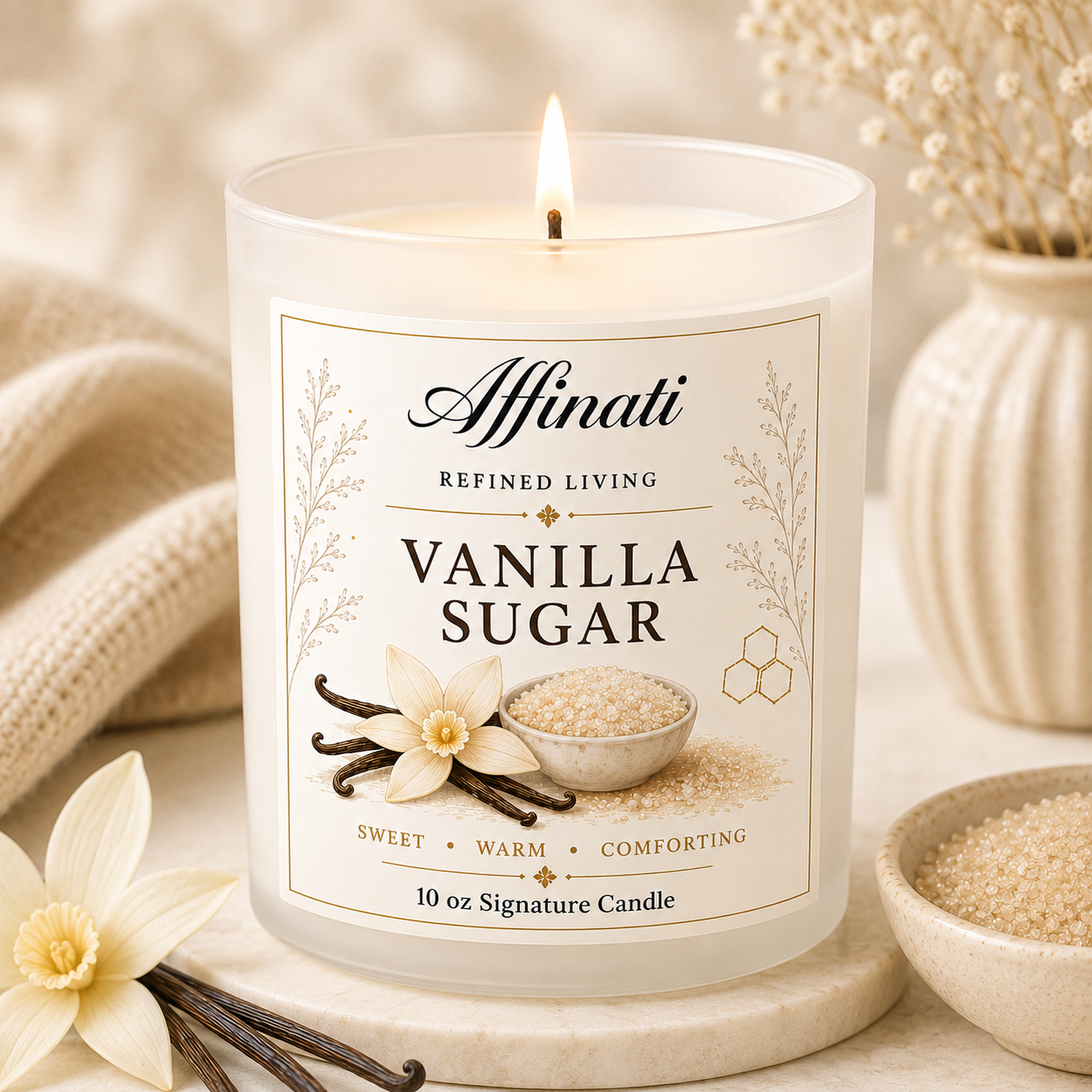 Vanilla Sugar Signature Candle