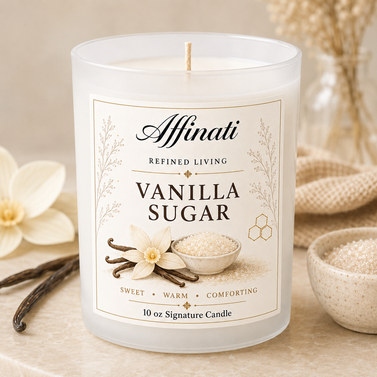 Vanilla Sugar Signature Candle