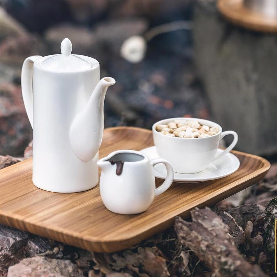 15 Piece Coffee Entertaining Set  SUGAR BOWL & CREAMER