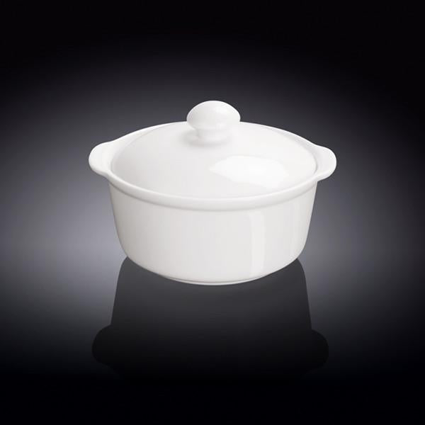 Set Of 3 White Soup Cup With Lid 4.5" inch | 9 Fl Oz
