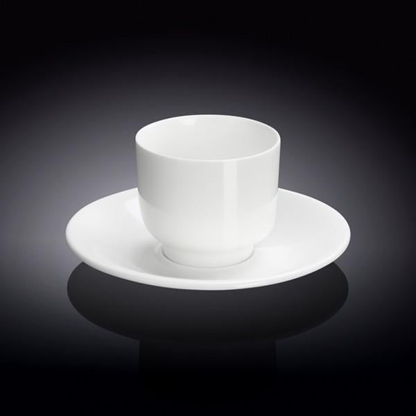 White 5 Oz | 150 Ml Tea Cup & Saucer