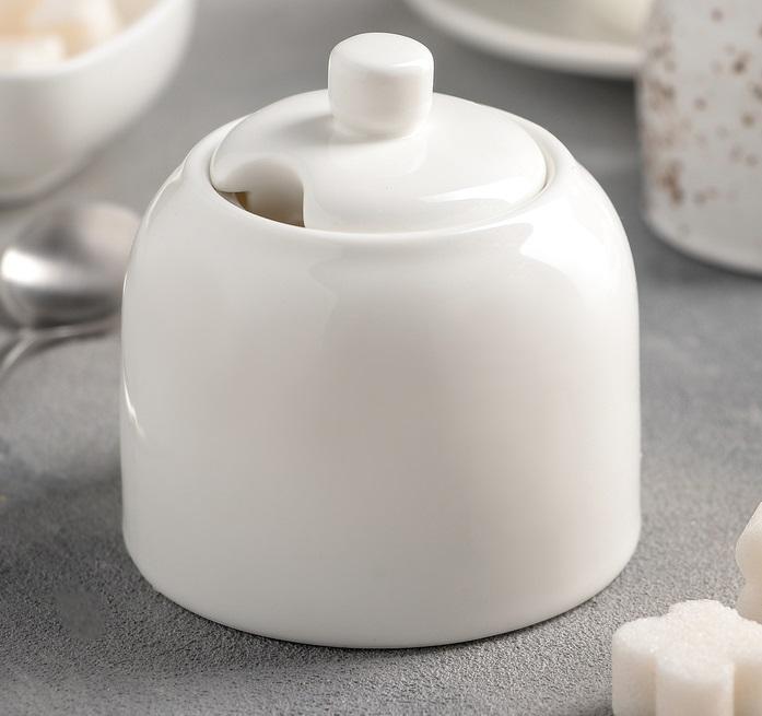 White Sugar Bowl 9 Oz | 280 Ml