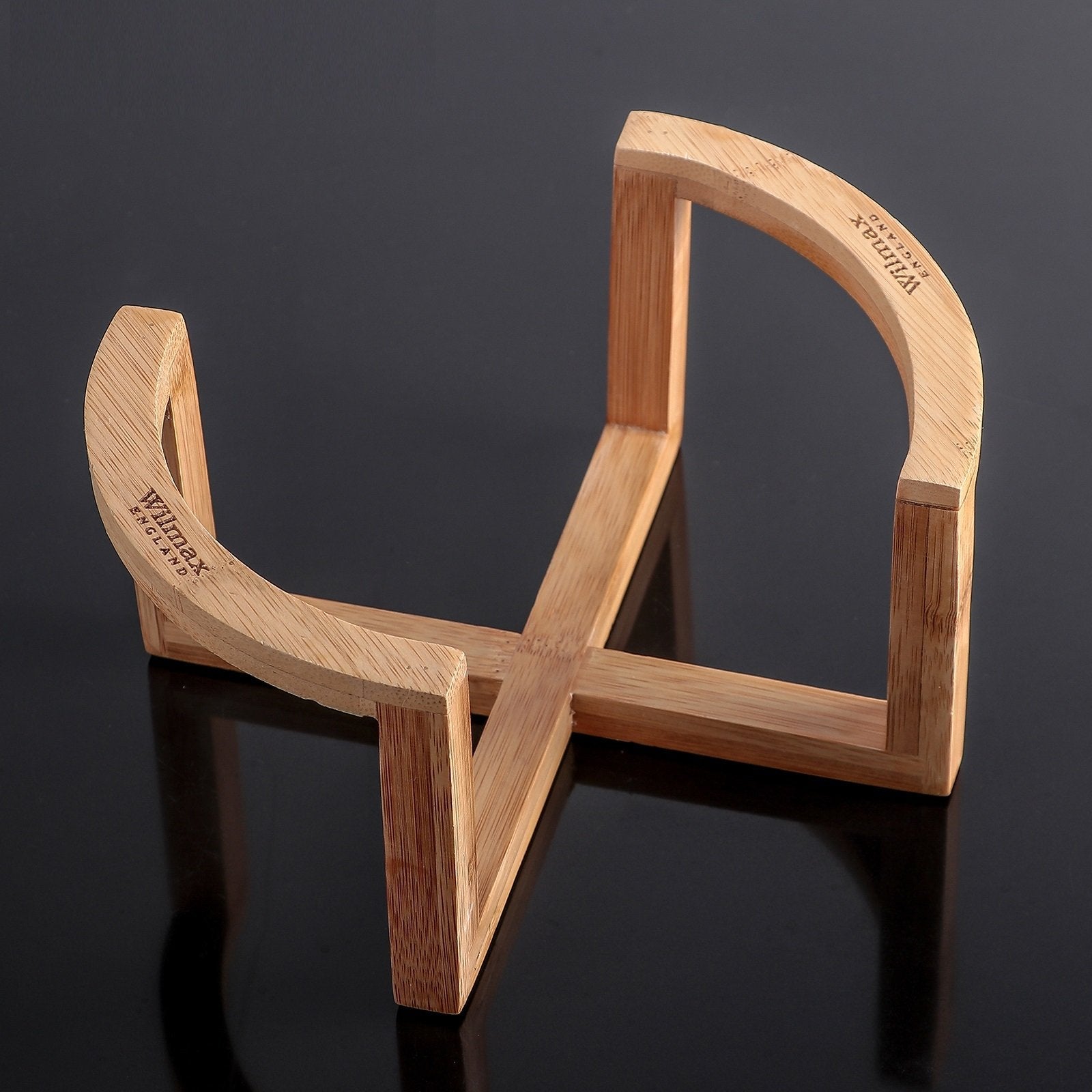 Bamboo Bowl & Plate Stand 8.75" inch X 4" inch | 22.5 X 10 Cm