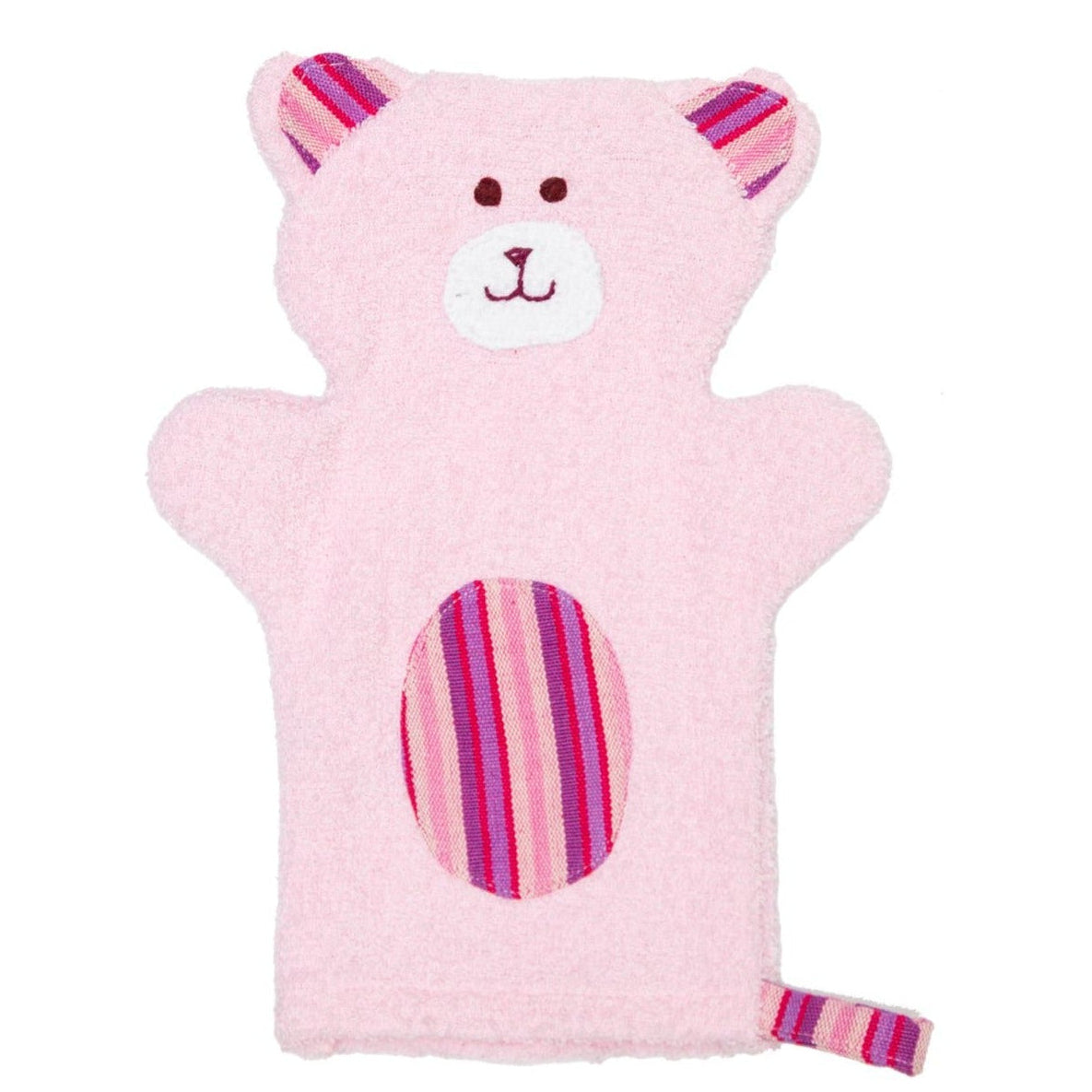 Bear Puppet Washcloth - Oakley the Bear