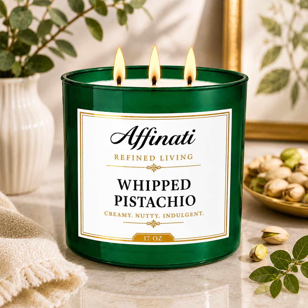 Whipped Pistachio 3-Wick Candle