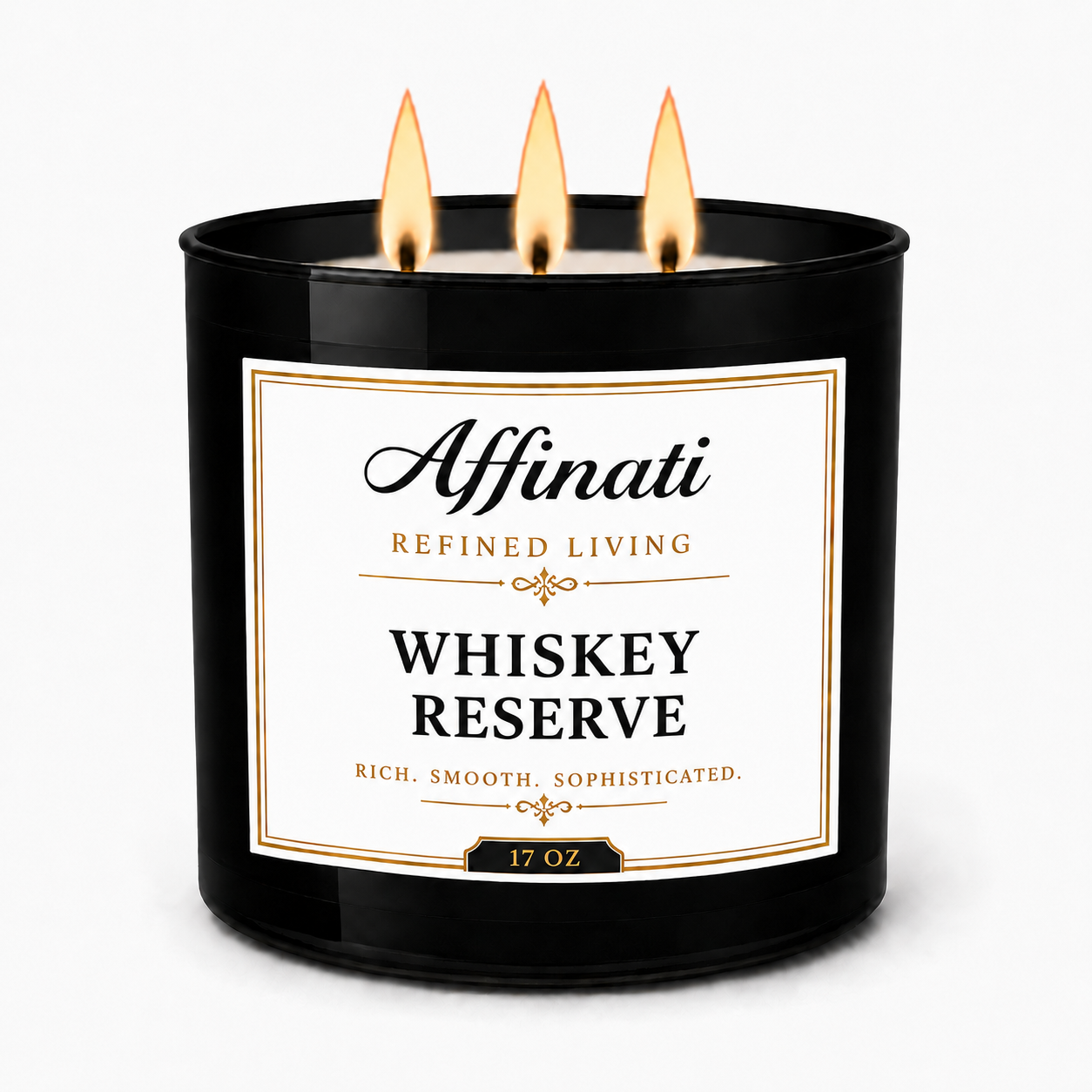 Whiskey Reserve 3-Wick Candle