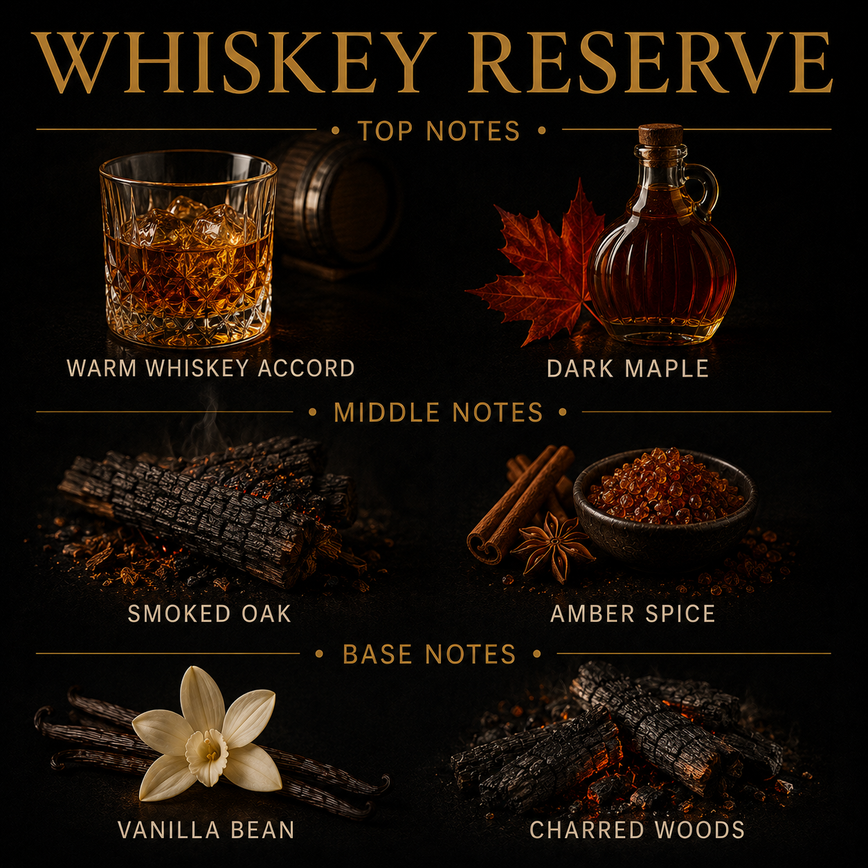 Whiskey Reserve Signature Candle