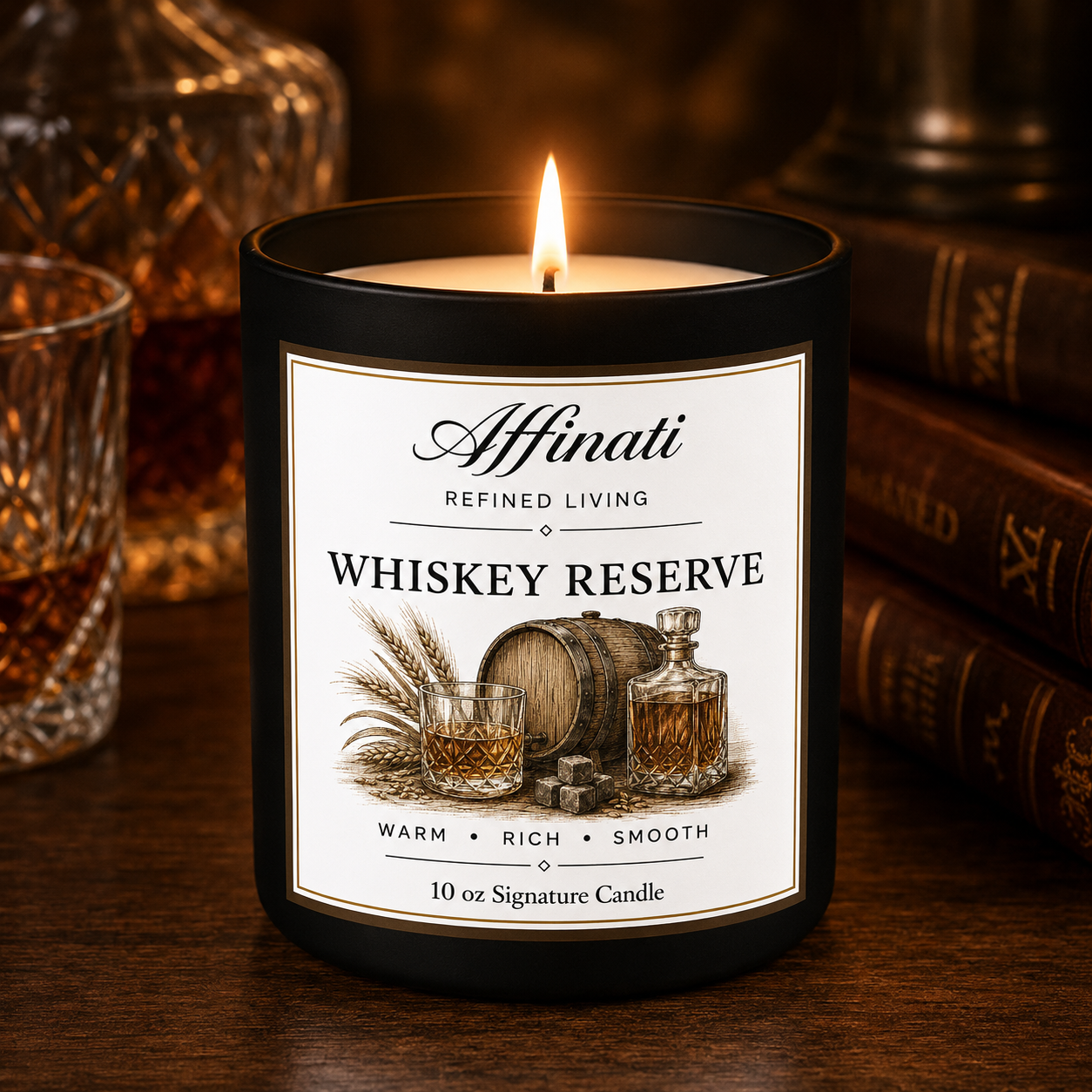 Whiskey Reserve Signature Candle