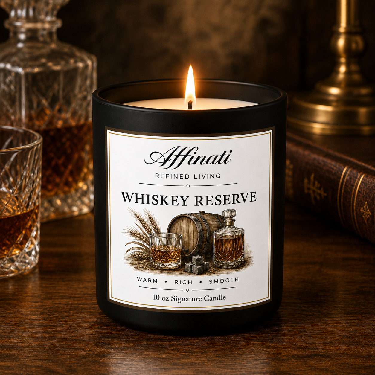 Whiskey Reserve Signature Candle