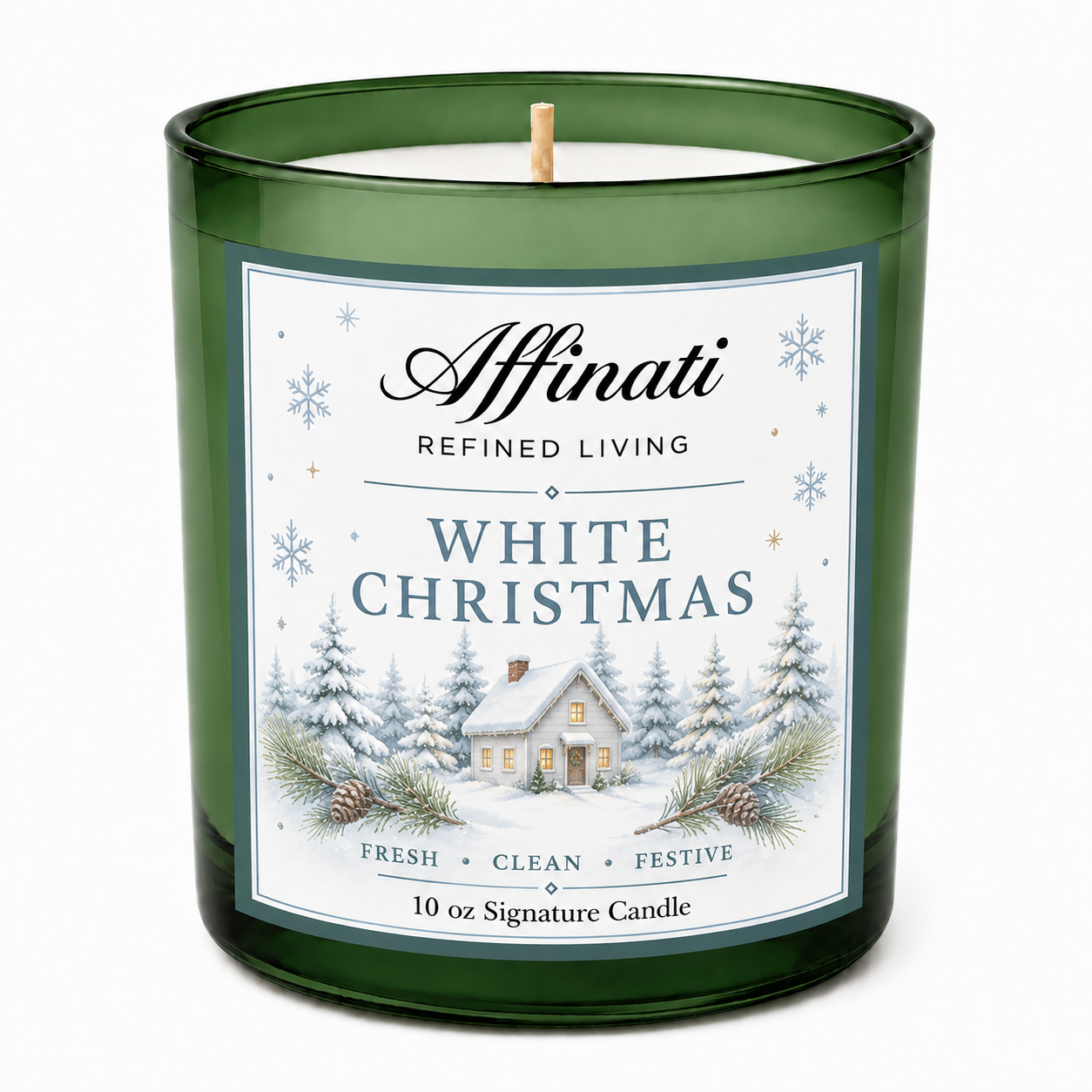White Christmas Signature Candle