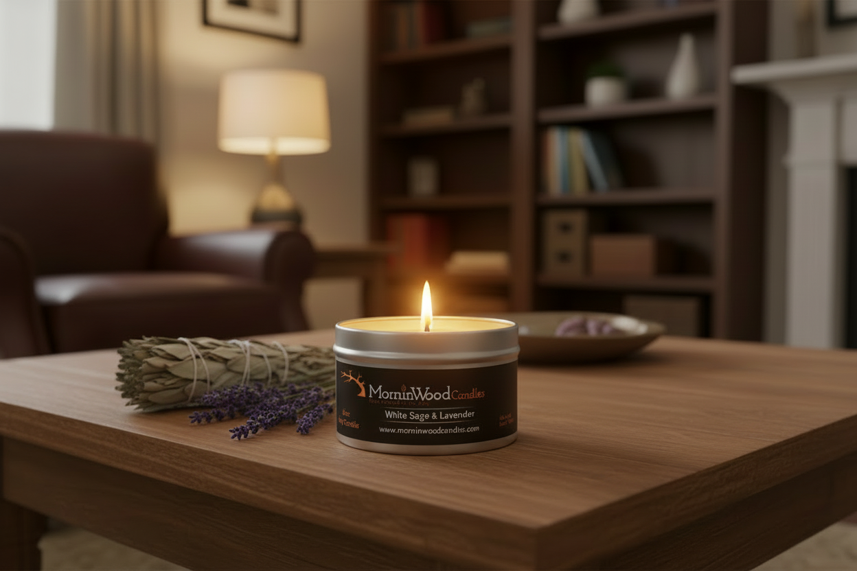 White Sage & Lavender - Soy Tin Collection