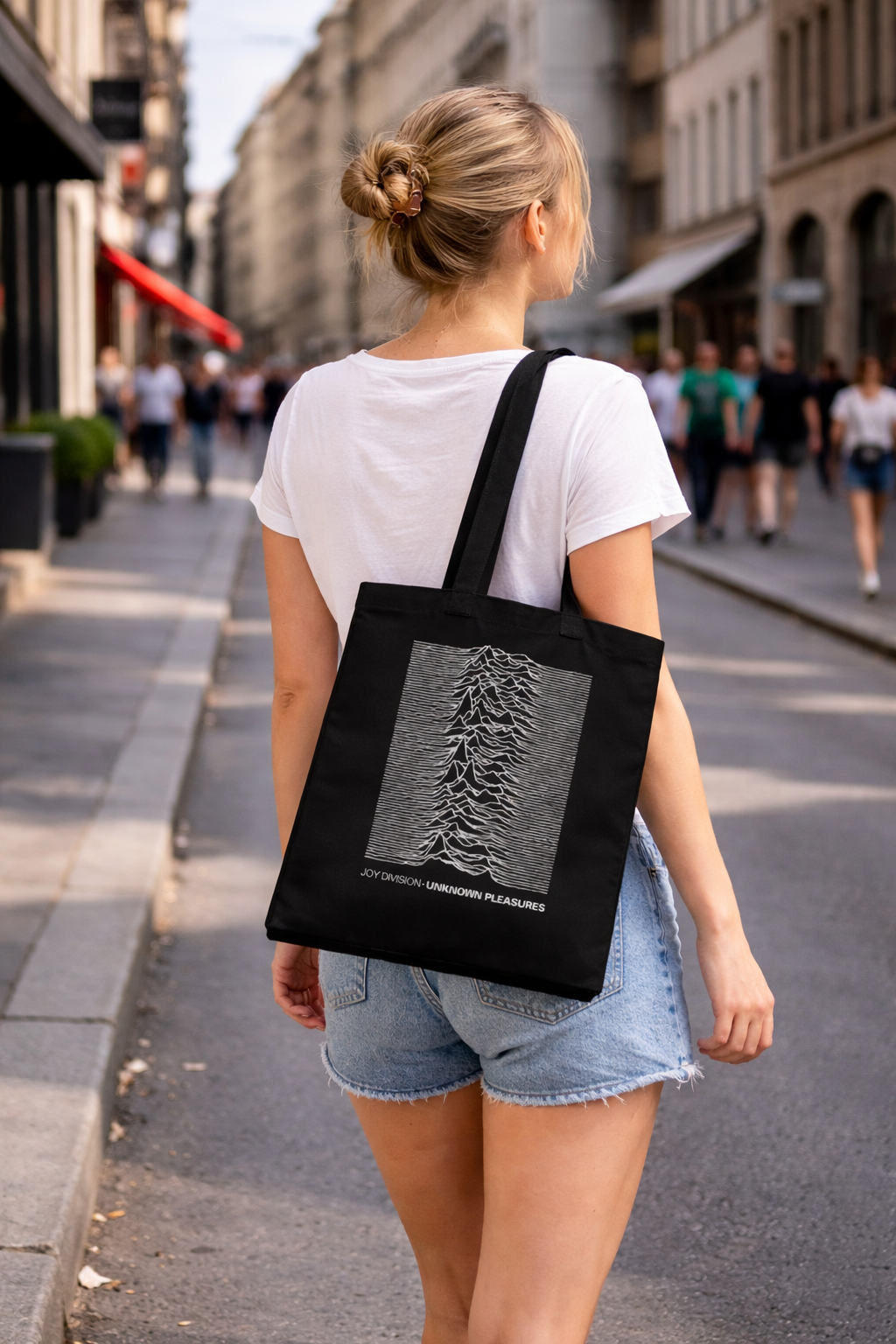 Rocksax Joy Division Tote Bag - Unknown Pleasures