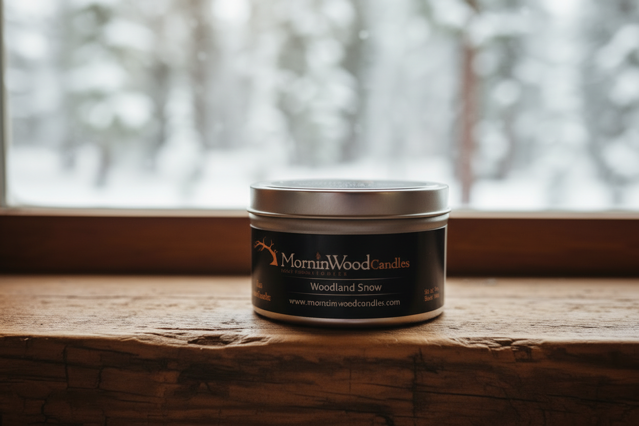 Woodland Snow ~ Soy Tin Collection