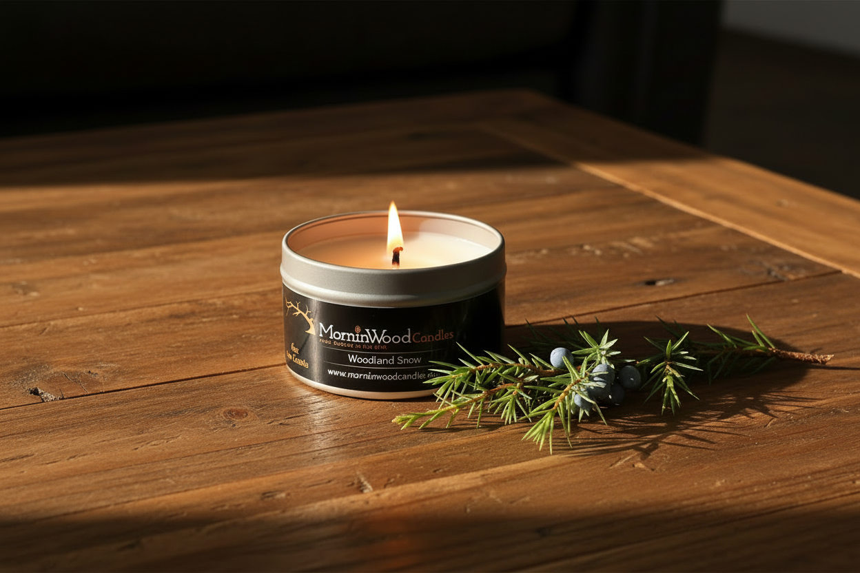 Woodland Snow ~ Soy Tin Collection
