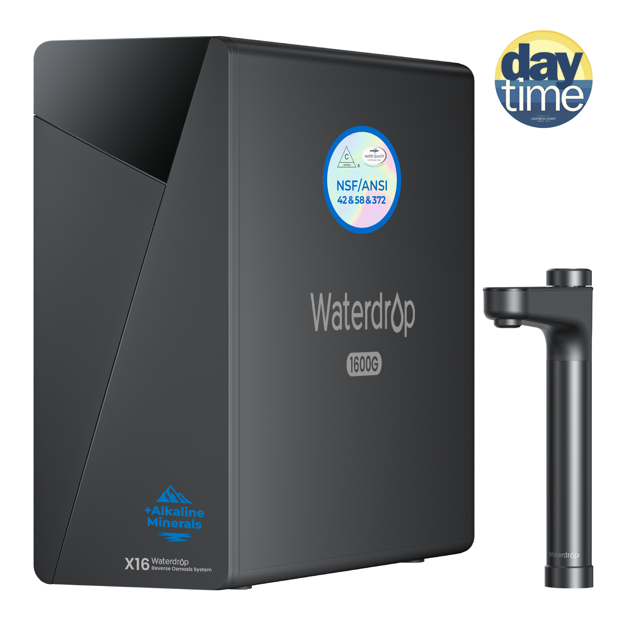 Waterdrop X Series Undersink Reverse Osmosis System, X16