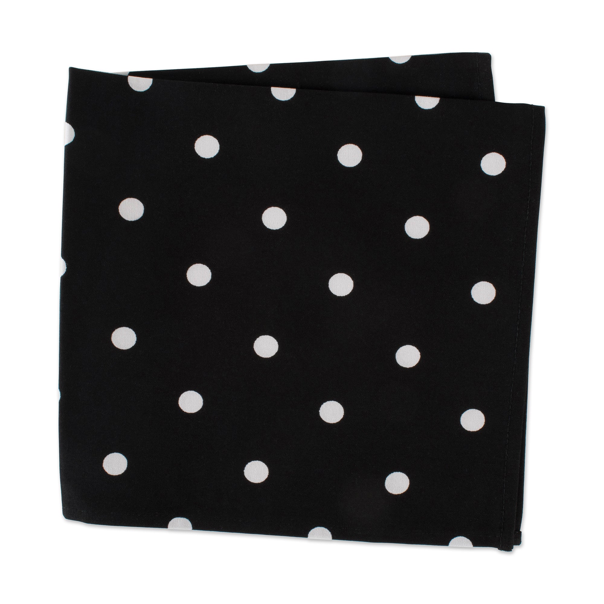 DII Polka Dot Napkin(Set of 4) Black/White
