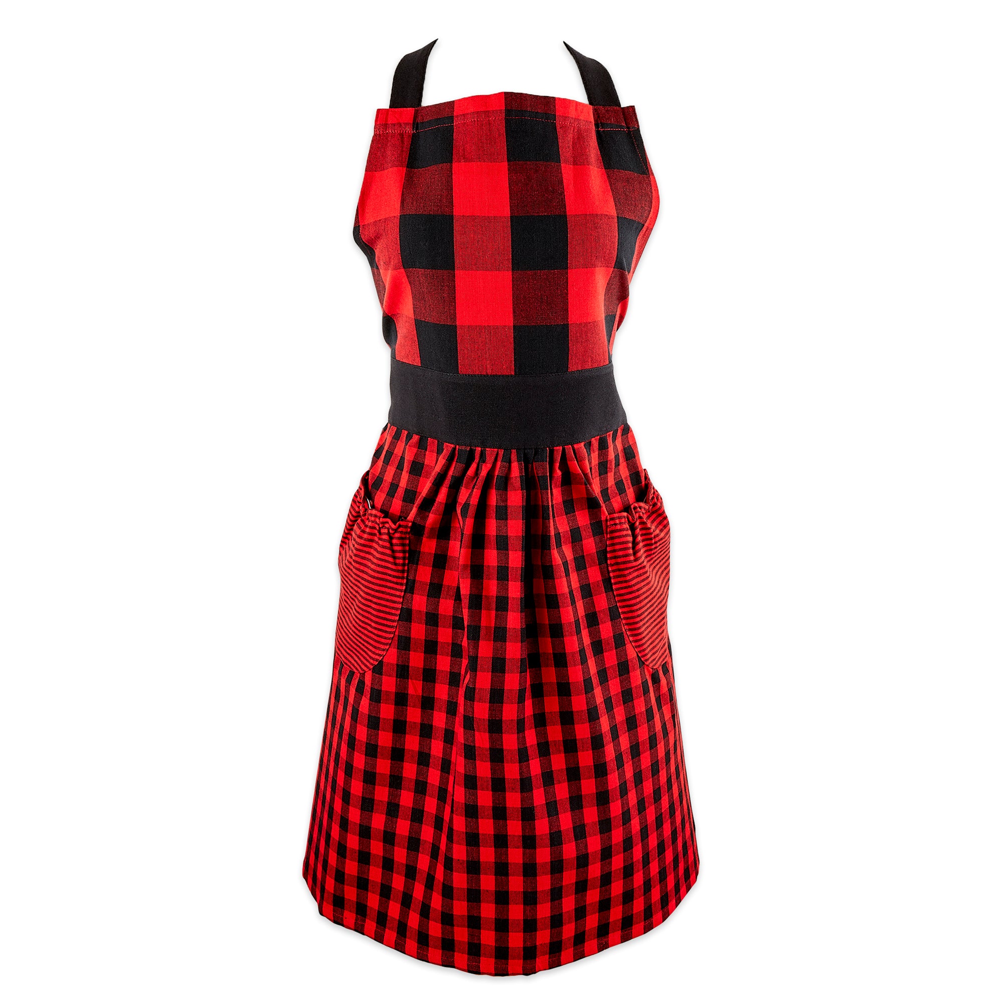 Dii Red/Black Gingham Apron