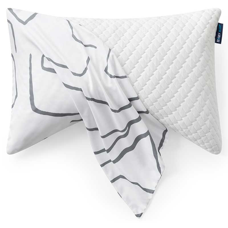 Bamboo Curve Pillow + Extra Foam