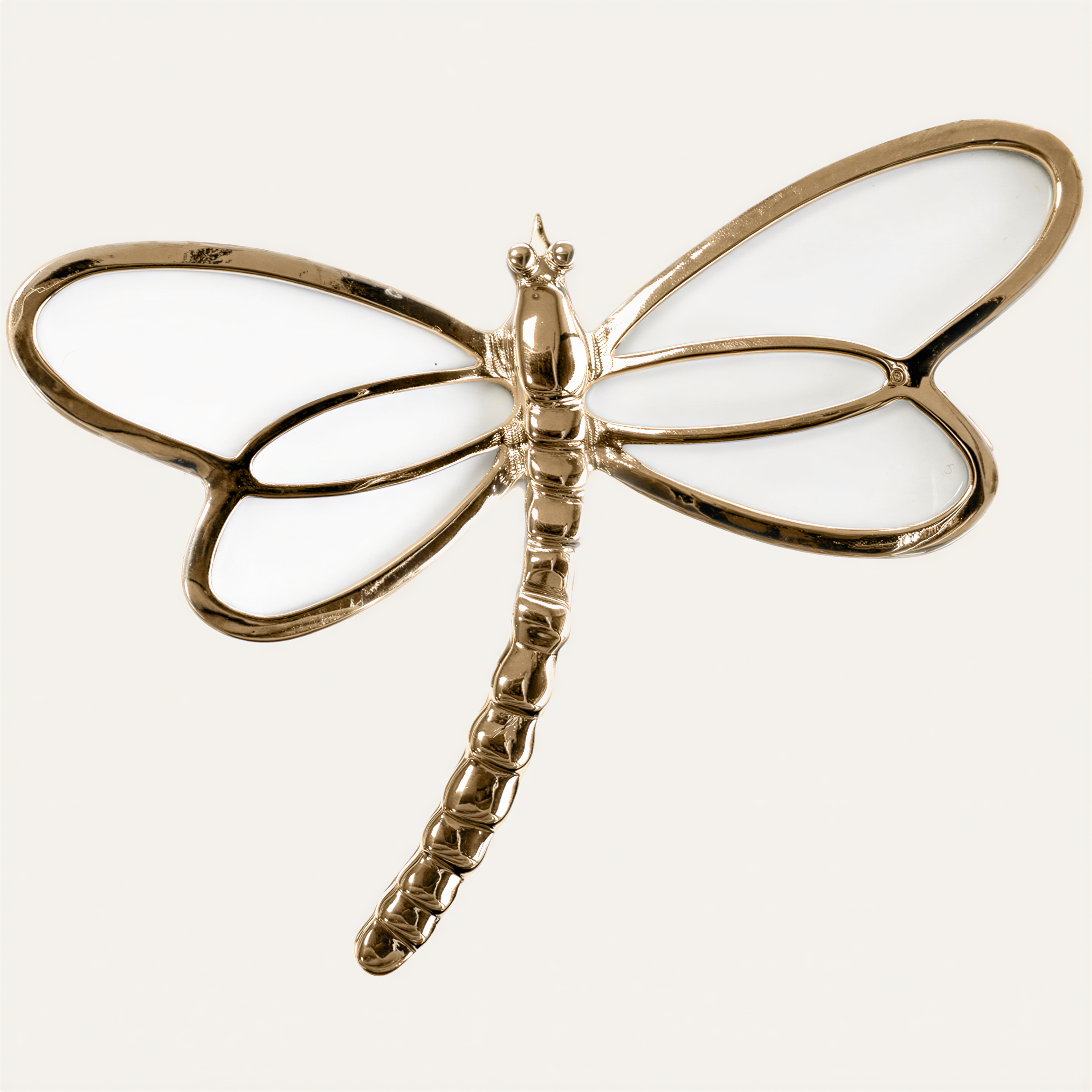 Gold Dragonfly Napkin Rings – Elegant Rust Resistant Table Decor Rings Set
