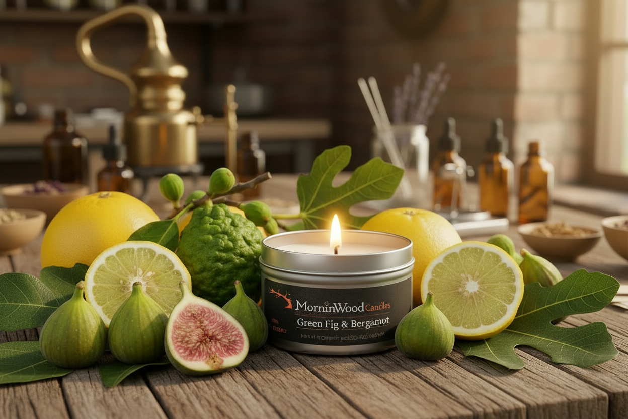 Green Fig & Bergamot -Soy Tin Collection