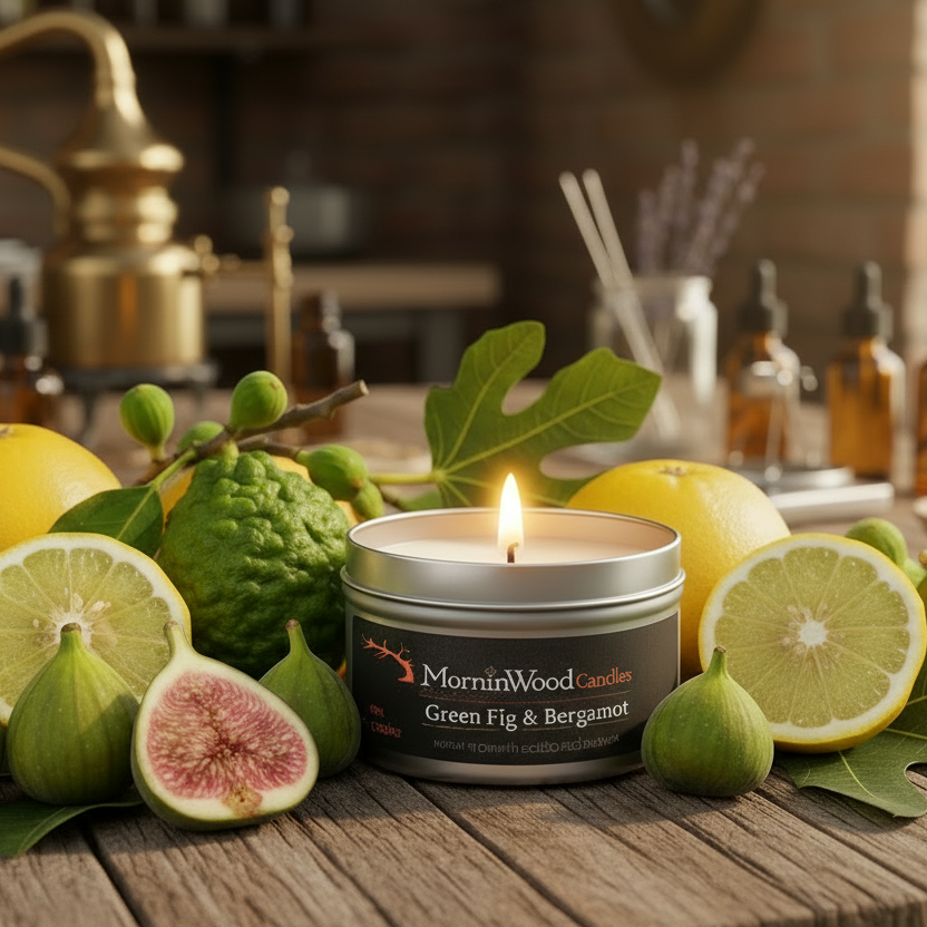 Green Fig & Bergamot -Soy Tin Collection
